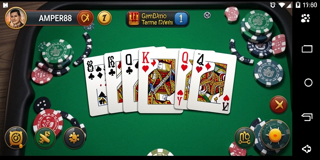 Tampilan menarik dari gameplay AMPER88 yang seru.