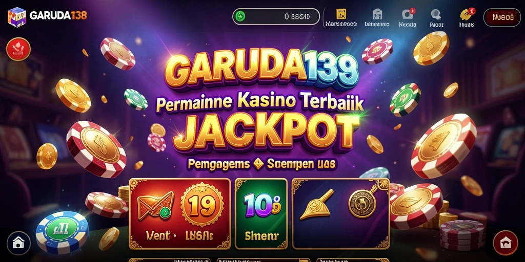 Tampilan gameplay menarik dari GARUDA138 yang menggambarkan suasana Kasino.